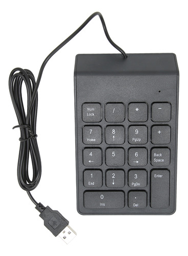 Teclado Numérico Usb Mini Con Teclado Numérico, 18 Teclas