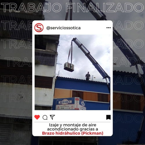 Alquiler Camión Grua / Brazo Pickman / Grua Telescopica