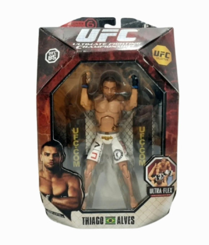 Boneco Ufc Thiago Alves - Ultra Flex - Ufc 85