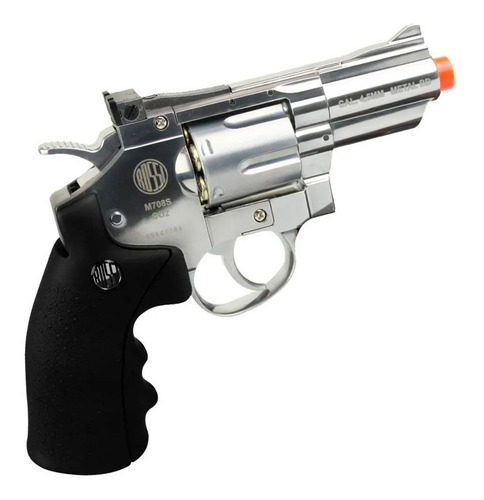 Revólver De Pressão Co2 708s Cromado 4.5mm - Mostruário