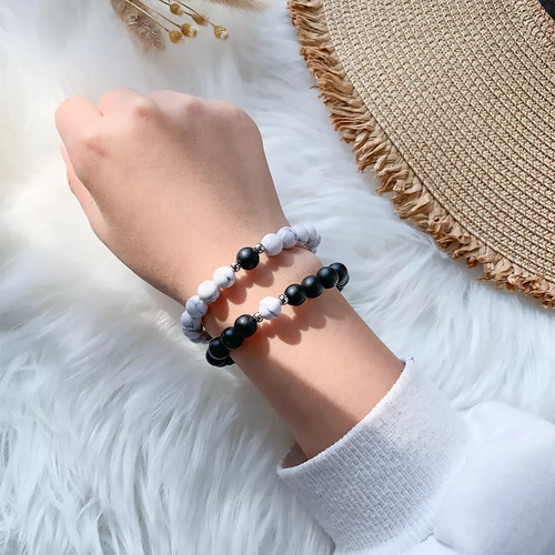 Pulseras Para Parejas Con Imán Corazón Regalo San Valentín