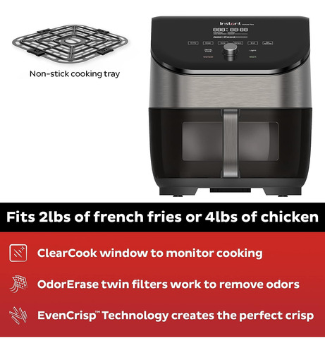 Instant Vortex Plus 6-quart Air Fryer Oven, From The Make Zo