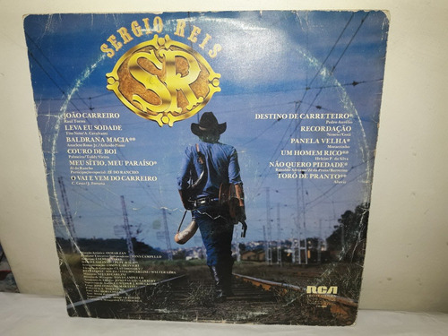 Capa Sergio Reis 1983 Joâo Carreiro (Usado)