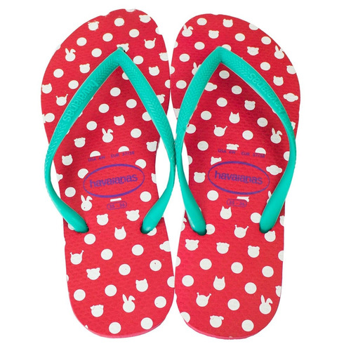 Sandália Havaianas Slim Fresh Pink Neon