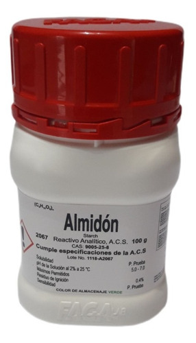 Almidón R. A. De 100 G Fagalab