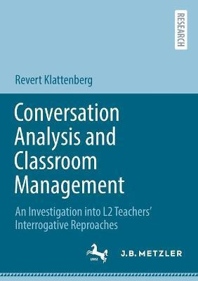 Libro Conversation Analysis And Classroom Management : An...