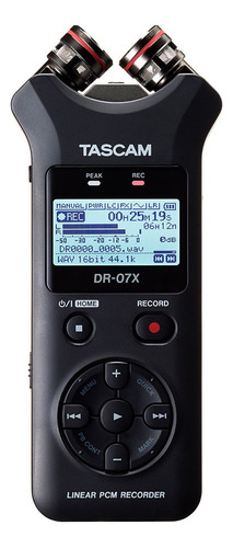 Grabadora Digital De Mano Tascam Dr-07x Estero + Accesorios