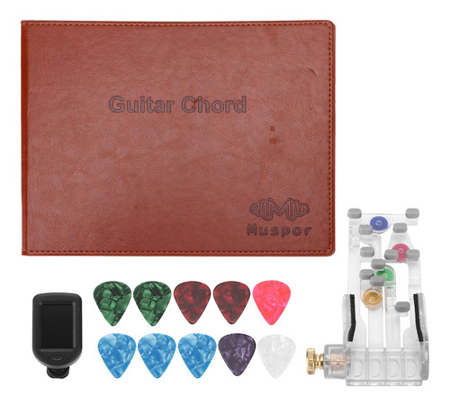 Imagen 3 de 10 de Kit De Accesorios Para Guitarra Con Sistema De Aprendizaje D