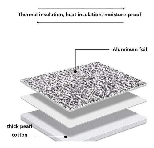 2xcar Sound Heat Insulation Mat, 50cmx5m