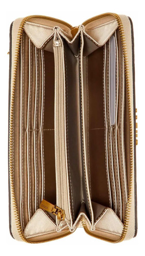 Guess Cartera Monedero Mujer Elegante Moda Color Light Cognac