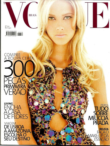 Revista Vogue Brasil, Nº 314, 2004