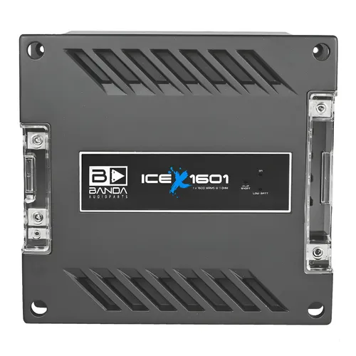 Módulo Amplificador Banda Ice X 1601 1 Ohm 1600 Rms 1 Canal