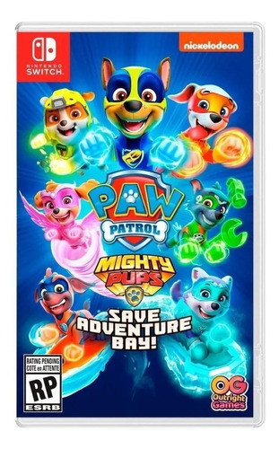Paw Patrol: Mighty Pups Save Adventure Bay  Standard Edition Outright Games Nintendo Switch Físico