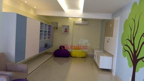 Imagem 17 de 20 de Apartamento Com 1 Dormitório À Venda, 49 M² Por R$ 580.000 - Vila Rica - Santos/sp - Ap1166