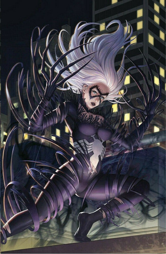 Amazing Spiderman #23- Variante Virgen Black Cat- Venomized (Usado)