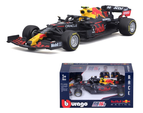 Z Bburago 1:43 F1 Redbull Racing Rb16b #11 Pérez Fórmula