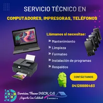 Comprar Servicio Técnico Especializado En Impresoras, Laptops, Teléf