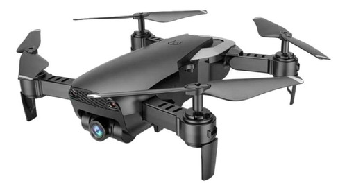 Drone Teeggi M69 com câmera HD preto 1 bateria