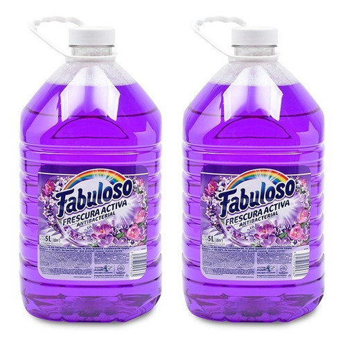 Fabuloso Lavanda Desinfectante 5 L X 2 - L a $7420