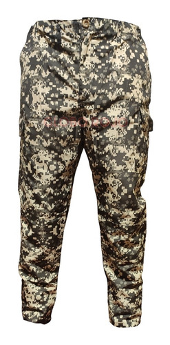 Pantalon Camuflado Tactico Militar Cargo Ripstop Caza Pesca 