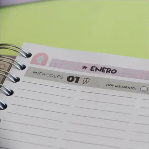 Agenda 2025 Diaria #colors