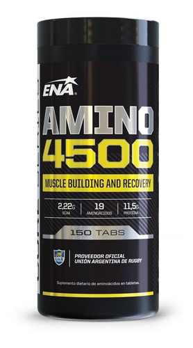 Amino 4500 150 Tabs. Ena Aminoácidos Recuperación