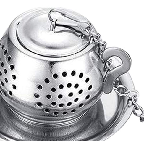 Infusor De Té, Cesta Más Pronunciada De Acero Inoxidable,