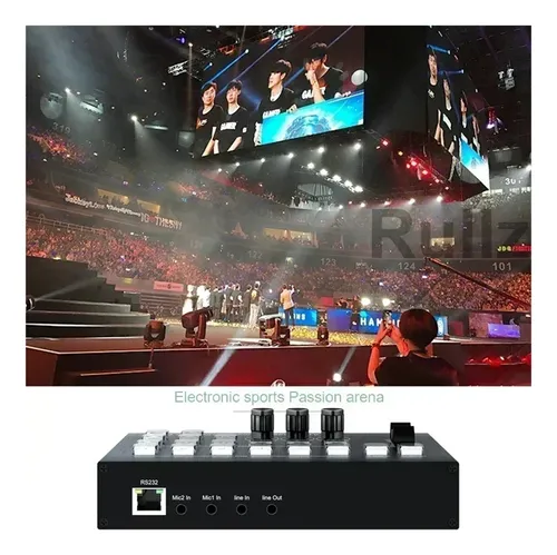 Conmutador Multicámara De Vídeo 4k De 4 Canales For