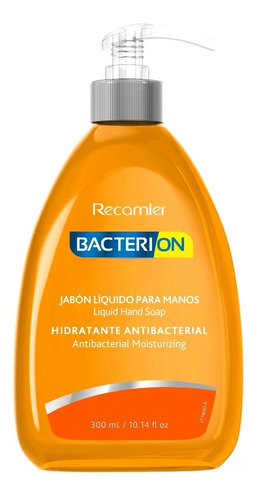 Jabón Para Manos Bacterion - mL a $41