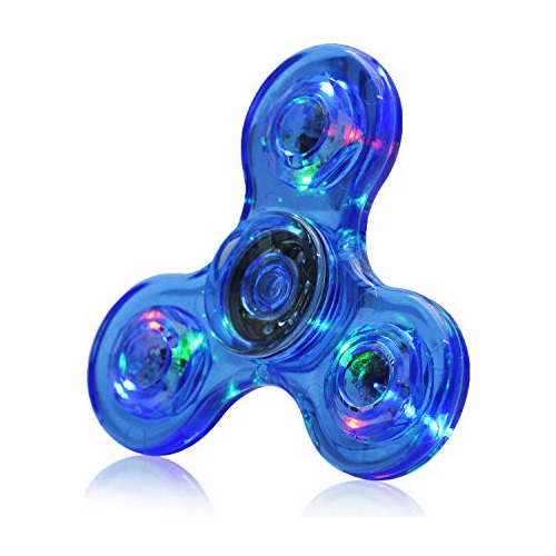 Figrol Fidget Spinner Toy Resplandor En La Oscuridad Led Spi