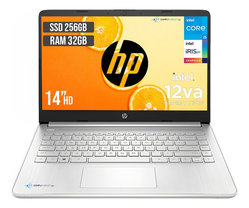 Portatil Hp Intel Core I5 1235u Ssd 256gb Ram 32gb Led 14