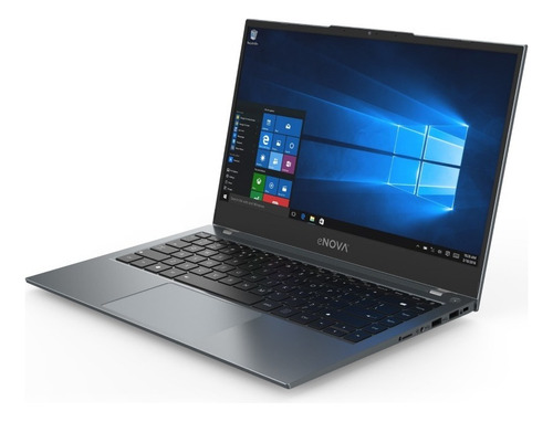 Ultrabook  Enova C141EK5-CI5T-48 gris 14", Intel Core i5 1135G7  8GB de RAM 480GB SSD, Intel Iris Xe Graphics G7 80EUs 1920x1080px Windows 10 Home