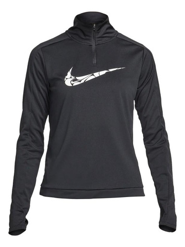Buzo De Mujer Nike Swoosh Dri-fit 1/4-zip Mid Layer