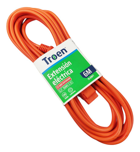 Extensión Eléctrica 6mts Cable 16 - Traen - Tienda Física