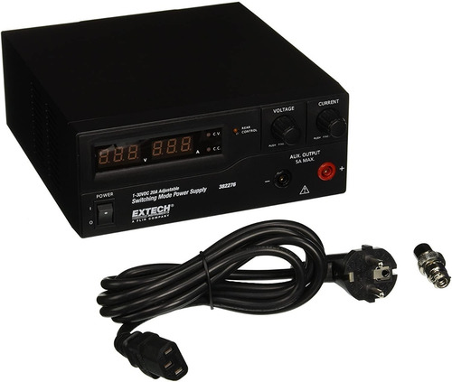 Fuente De Poder Lab 120v Salida 30vcd/20a 600w Extech 382275