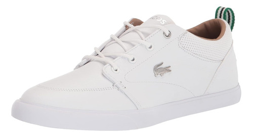 Tenis Lacoste Bayliss Original Casual Hombre Blanco Piel