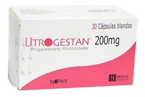 Utrogestan 200 Mg 30 Cápsulas