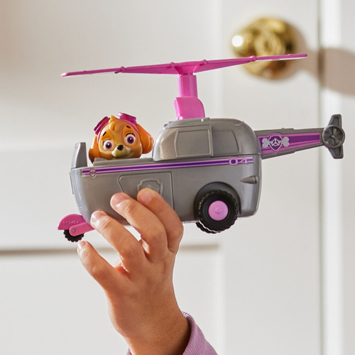 Paw Patrol 6069061 Vehículo Básico Sustentable Skye Color Ro Rosa