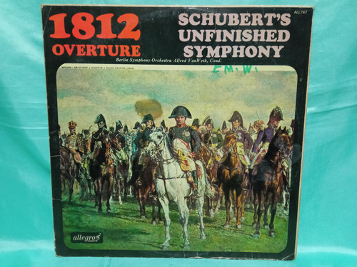 Fo 1812 Overture Lp Schubert's Unfinished Symph Ricewithduck