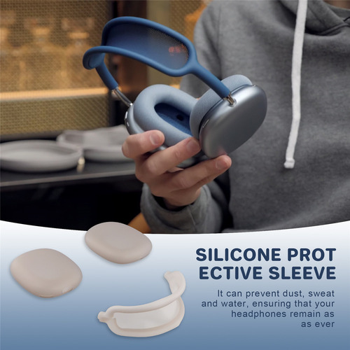 P Capa Fone Ouvido Para Apple AirPods Max Headphones Pro