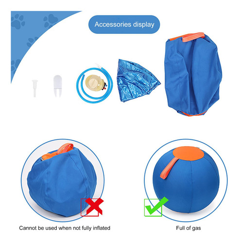 Pelota Inflable Para Perros Juguete De Pelota Para Perros Al