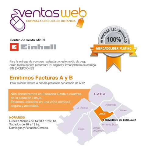 Imagen 7 de 7 de Cepilladora Garlopa Einhell De Mano 900w 82mm + Repuesto