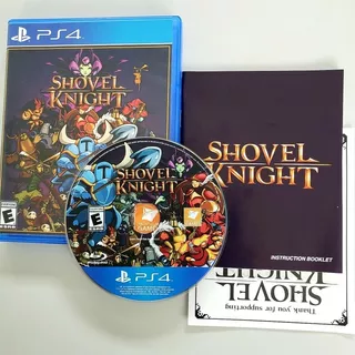 Shovel Knight Original Playstation 4 Ps4 Mídia Física