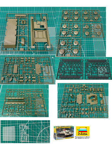 Su 122 Soviet Tank Destroyer By Zvezda # 3691 1/35