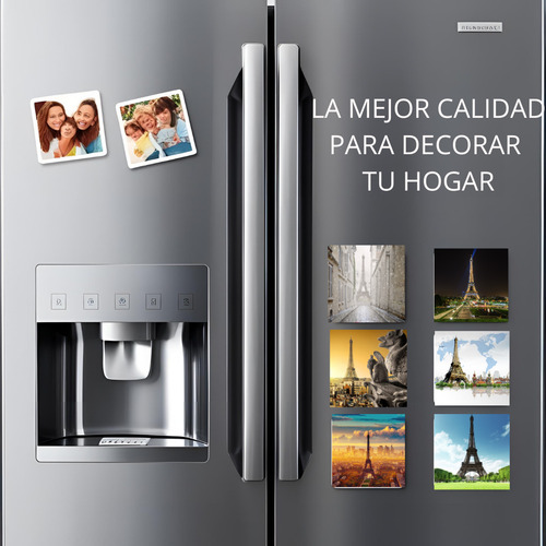 Imanes Paris Torre Eiffel Para Refrigerador Recuerdo Pack6