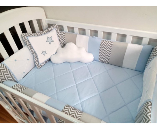 Set De Cuna Para Bebes - Ropa De Cuna- Diseño Bordados