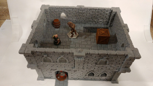 Modelo Casa 3 Pisos, Cantina, Dungeons And Dragons Wargame