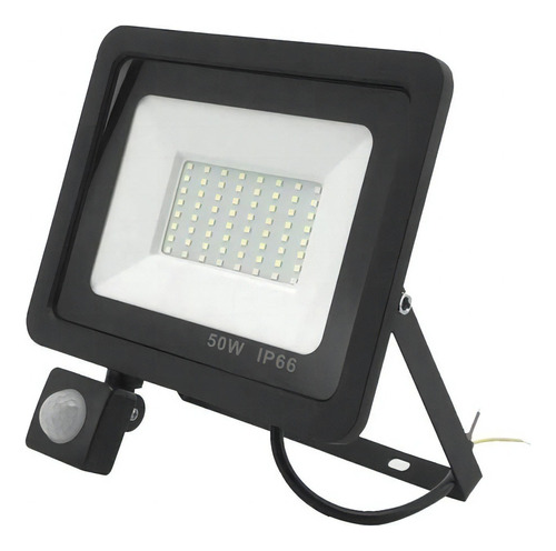 Foco Reflector Led Con Sensor De Luz 20w 11.4x8.8 Luz Blanco Frío
