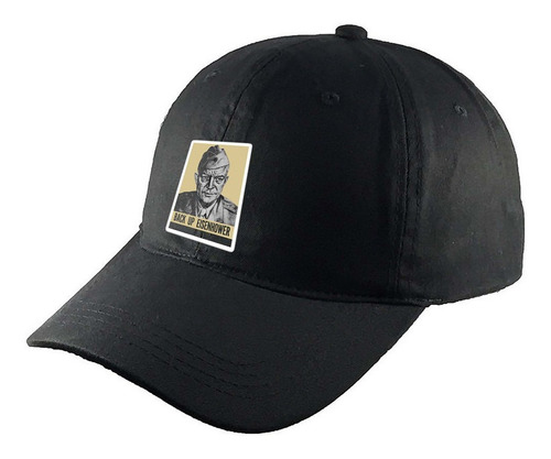 Gorra Clasica Algodón Negra Guerra Mundial R55