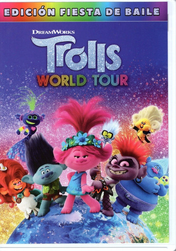 Trolls 2 Dos World Tour Pelicula Dvd